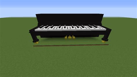 Upright Piano Actullay Plays 18 Minecraft Map