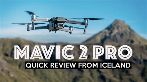 MAVIC 2 PRO REVIEW Flying In Iceland YouTube