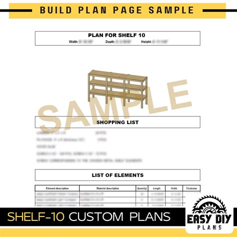 Simple Storage Plans Custom DIY Custom Designs Diy Plans Garage Shelves ...