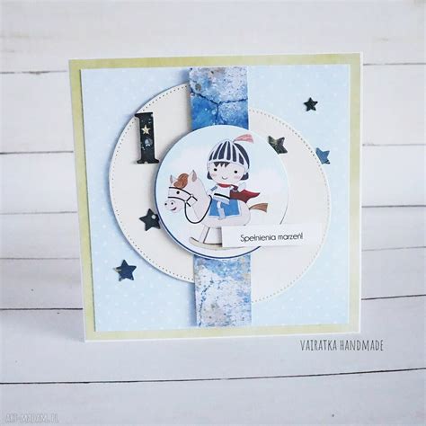 Vairatka Handmade Kartka Urodzinowa Scrapbooking Kartki