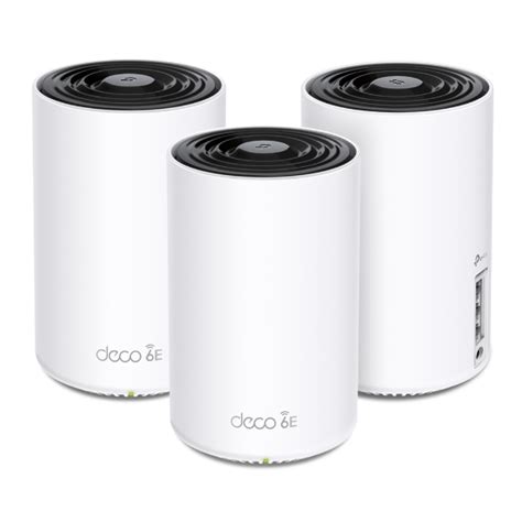 Deco XE75 AXE5400 Tri Band Mesh Wi Fi 6E System TP Link