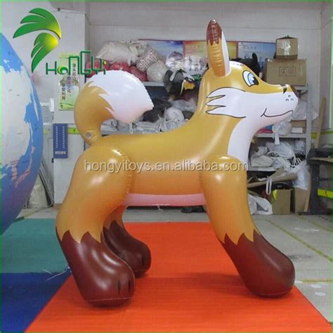 Hongyi New Design Inflatable Animals Toyinflatable Fox With Sph Buy