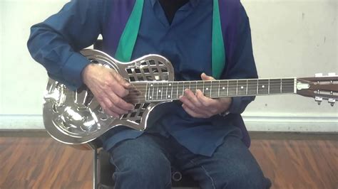 Introduction Of A Single Cone Metal Resonator Guitar Youtube