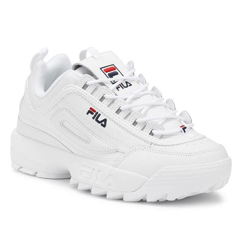 Tenis Fila Disruptor 2 Premium Blanco Retro Mujer 1 399 00 En