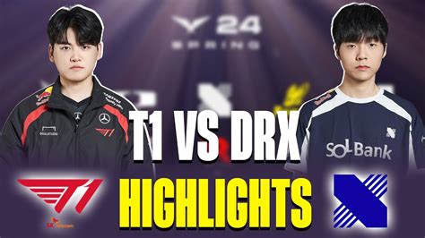 Highlights T1 Vs Drx Khi Gumayusi Được Chơi Draven Và Youtube