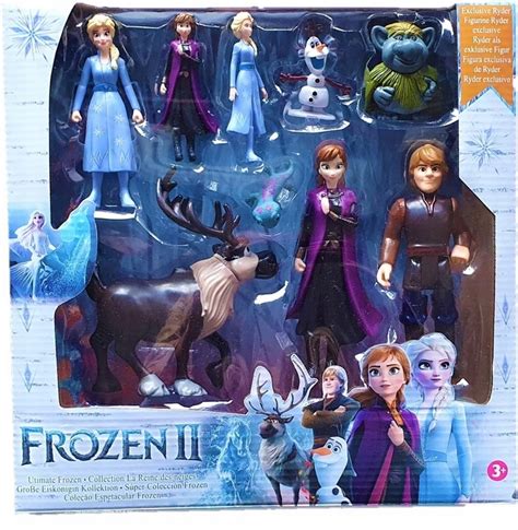 Frozen Kraina Lodu Zestaw Figurek Elsa Renifer