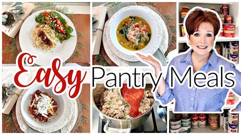 Easy Pantry Meals Youtube