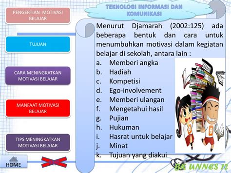 Ppt Meningkatkan Motivasi Belajar Siswa Powerpoint Presentation Free