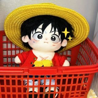 OnePiece Gấu bông Thú Nhồi Bông Hình Nhân Vật Gấu bông Luffy Trong