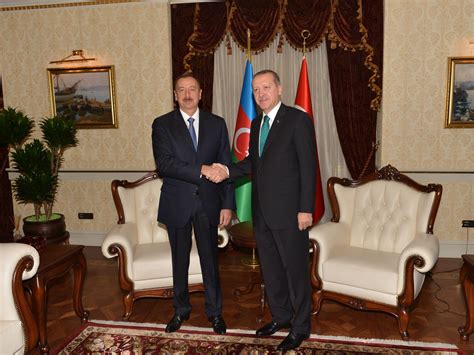 Ilham Aliyev Had A Meeting With Turkish Prime Minister Recep Tayyip