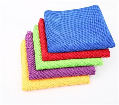 Texture Kitchen Duster Cloth High Absorbent Microfiber Coral Velvet Soft Easy To Clean Towels