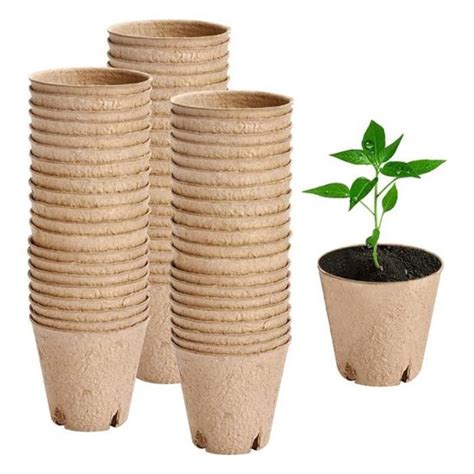 Jardiniere Bac A Fleur Lot De Pots Peat Pour Semis Pots De