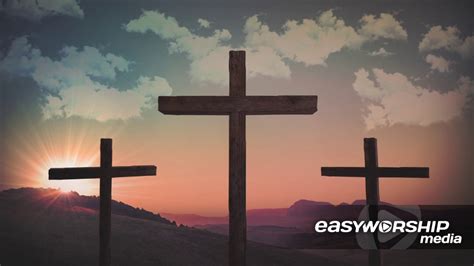 Easter Morning Cross 5 By Life Scribe Media Easyworship Media