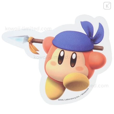 Japan Kirby Big Sticker - Waddle Dee Bandana Discovery | Kawaii Limited