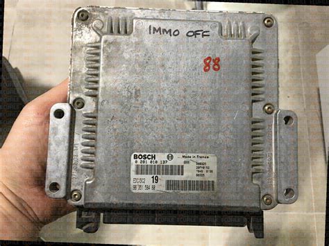 Immo OFF File BOSCH EDC15C2 6 1 0281010137 CITROEN XSARA PICASSO 2 0