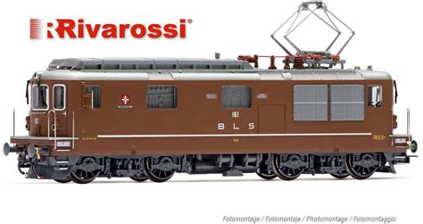 Rivarossi HR2812S BLS E Lok Re 4 4 161 Domodossola Ep IV V DC DCC Mit