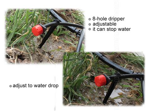 Muciakie Adjustable Diy Micro Drip Irrigation System For Selfwatering