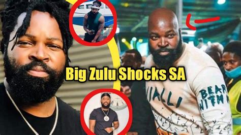 Is That Big Zulu 🤔 Sa Left In Shock After Big Zulu Allegedly Cut His