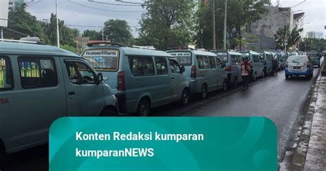 Organda Ada Yang Mengancam Sopir Angkot Agar Ikut Demo Di Tanah Abang