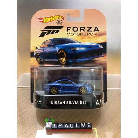 2018 HOT WHEELS 風火輪 50 週年 電影卡 FORZA 極限競速 NISSAN SILVIA S15 蝦皮購物