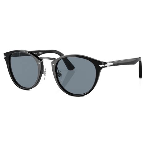 Persol Po3108s Black Light Blue Sunglasses Persol Eyewear