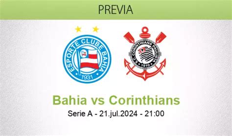 Pronóstico Bahia Corinthians