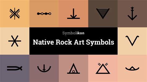 Native Rock Art Symbols - Native Rock Art Meanings