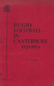 Canterbury Rugby Union - The Published Histories of New Zealand Rugby Football