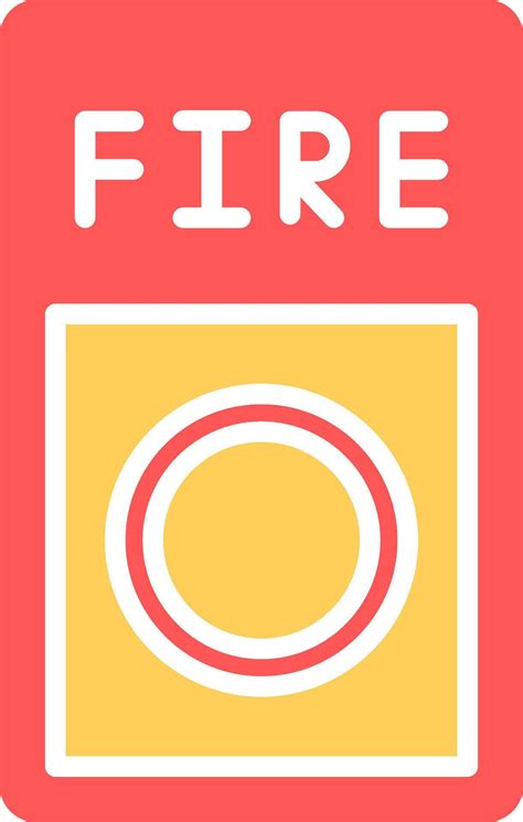 fire button icon design  vector art  vecteezy