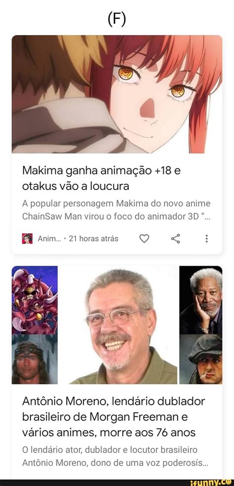 Makima Ganha Anima O E Otakus V O A Loucura A Popular Personagem