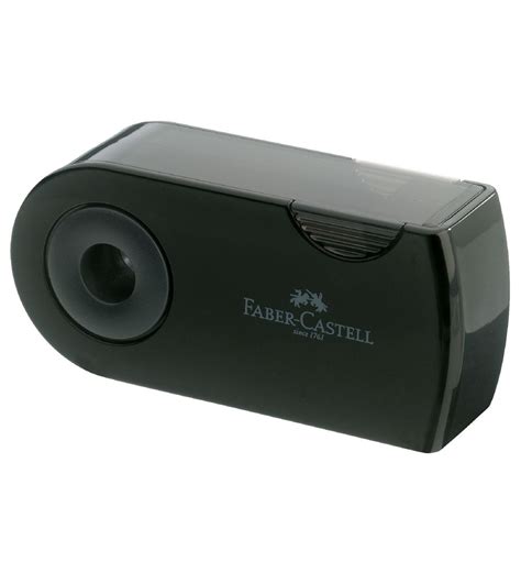 Faber Castell Pencil Sharpener Double Sleeve Black