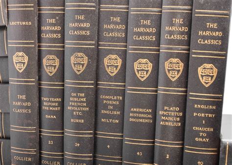 Antique 1910 Set Of Harvard Classics Books Ebth