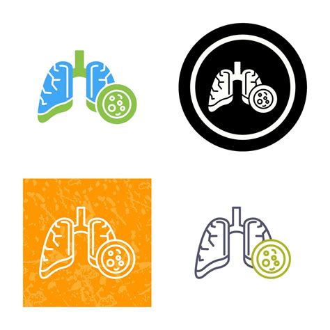 Lung Cancer Vector Icon 34421723 Vector Art At Vecteezy