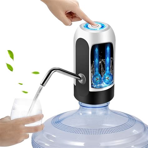 1pc Water Bottle Pump Electric Water Bottle Pump Usb Rechargeable ...