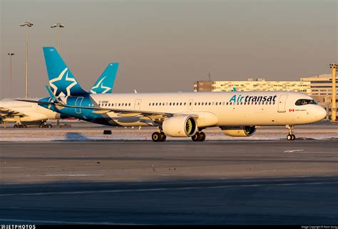 C Goim Airbus A Nx Air Transat Kevin Sung Jetphotos