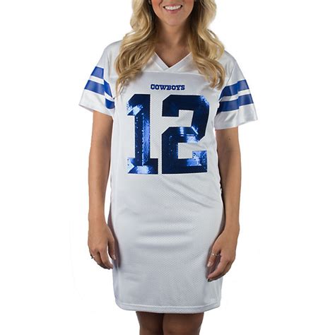 Dallas Cowboys Viola Jersey Dress Womens 20 Womens Clearance