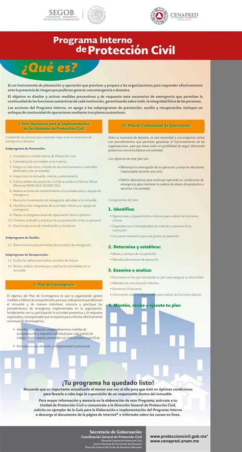 programa interno de protección civil by Cerliz diseño y señalizacion