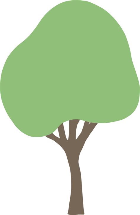 Simplicity Tree Freehand Drawing Flat Design Png