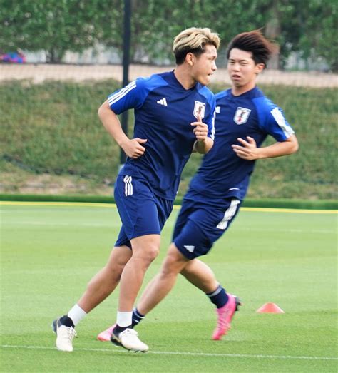 【u23日本代表】20歳で副主将のmf松木玖生「周りのみんなを奮い立たせるような声もかけたい」 日本代表写真ニュース 日刊スポーツ