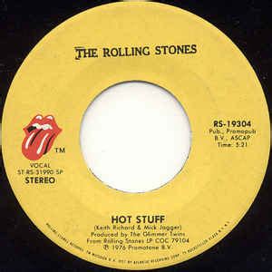 The Rolling Stones Hot Stuff Fool To Cry Specialty Pressing