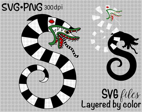 Layered Svg Sandworm Easy Cut For Cricut Cut File Digital Etsy