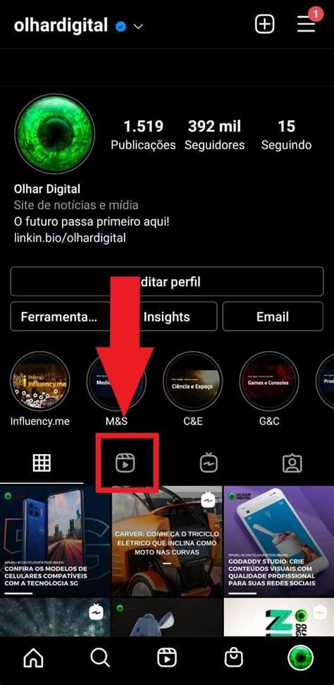 Instagram Como Trocar A Capa De Um Reels Postado Olhar Digital