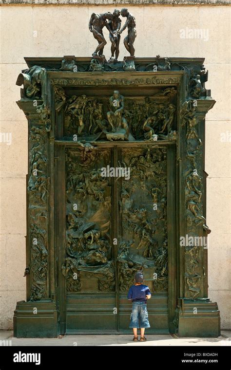 Portes de l enfer auguste rodin Banque de photographies et dimages à