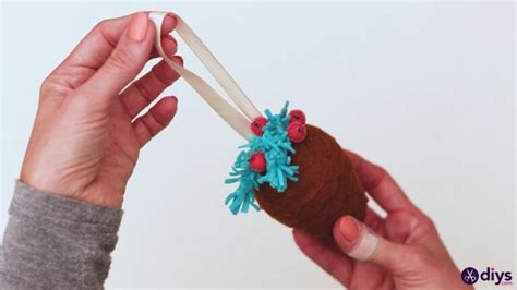 Diy Felt Pinecone Ornament Craft Christmas Decor In Steps