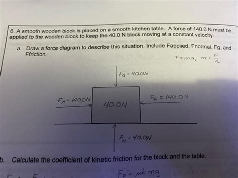 [physics 11 Forces] Is The Frictional Force Here Correct R Homeworkhelp