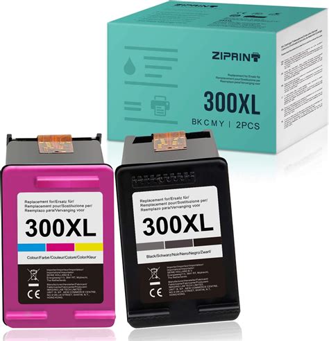 Ziprint 2 Cartouches D Encre Compatible Avec Hp 300xl 300 Xl Pour Hp Photosmart C4780 C4680 Hp