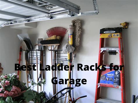 3 Best Ladder Racks For Garage / Ceiling Storage Ideas