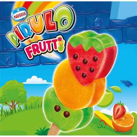 Frutti Helado Sabor Frutas 5 Unidades Estuche 350 Ml · Nestle Pirulo