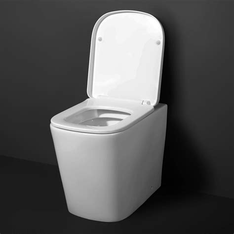 Arezzo Square Btw Rimless Toilet With Soft Close Seat Victorian