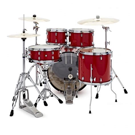 Yamaha Rydeen Drum Kit W Cymbals Hot Red At Gear Music